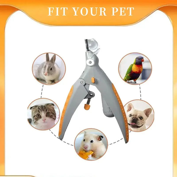 ๐ 50K+ SOLD! โ Almost Gone๐ฅ๐LED Light Pet Nail Clippers - 5X Magnification