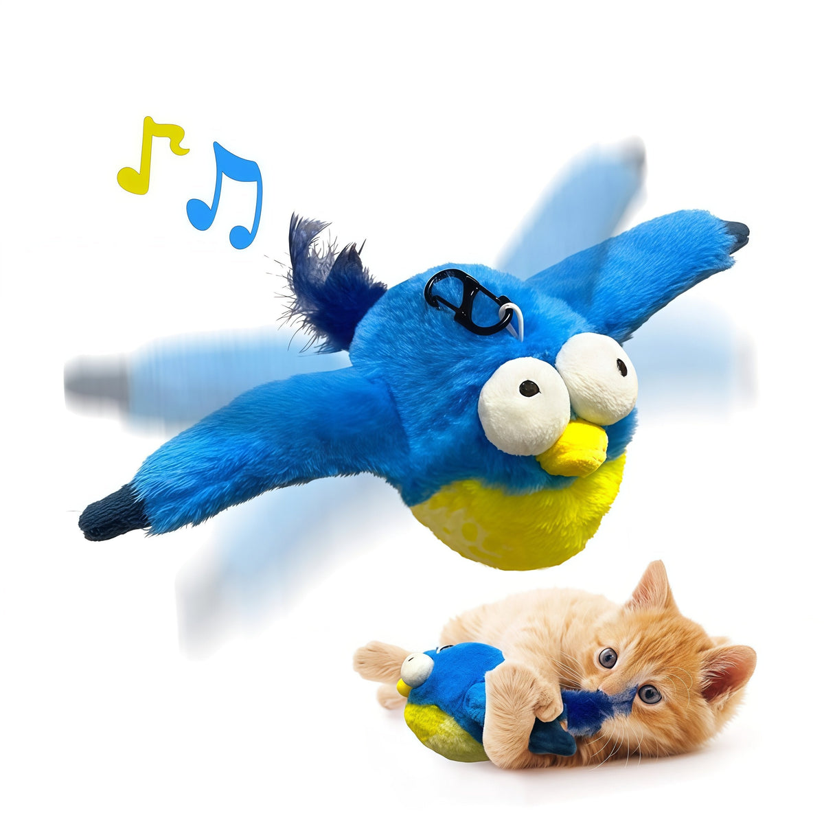 Interactive Flying Bird Cat Toy