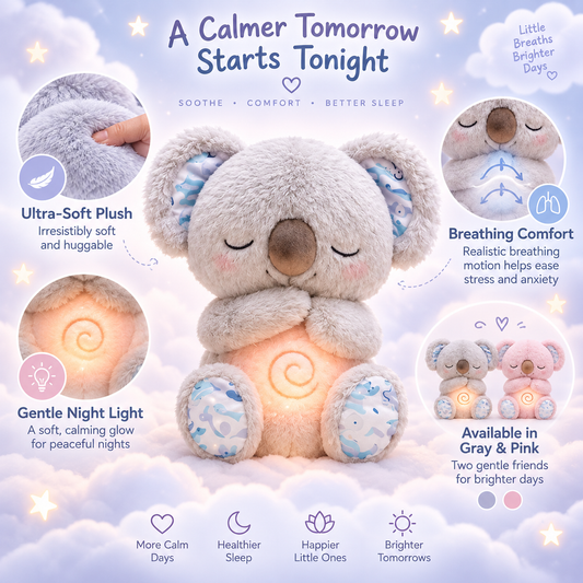 2026 New Edition Koala: The Cuddly Sleep-Soothing Plush Companion