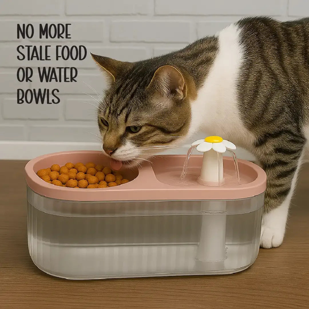 Feeder | 2-in-1 Water Fountain + Feeder