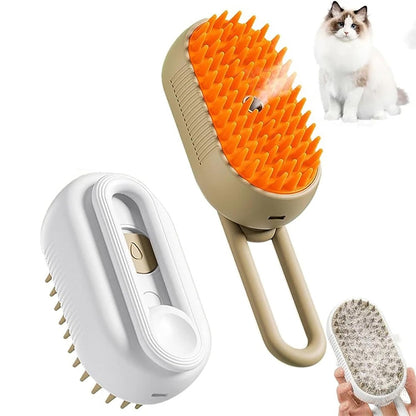 Upgrade 4 in 1 Pet Steam Groomer Comb