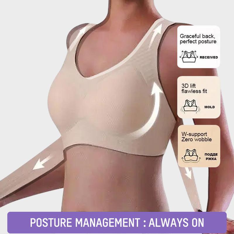 ✨  Cross-Back Support Bra – Comfort & Lift