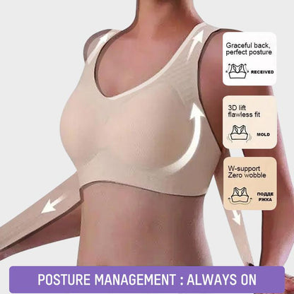 ✨  Cross-Back Support Bra – Comfort & Lift