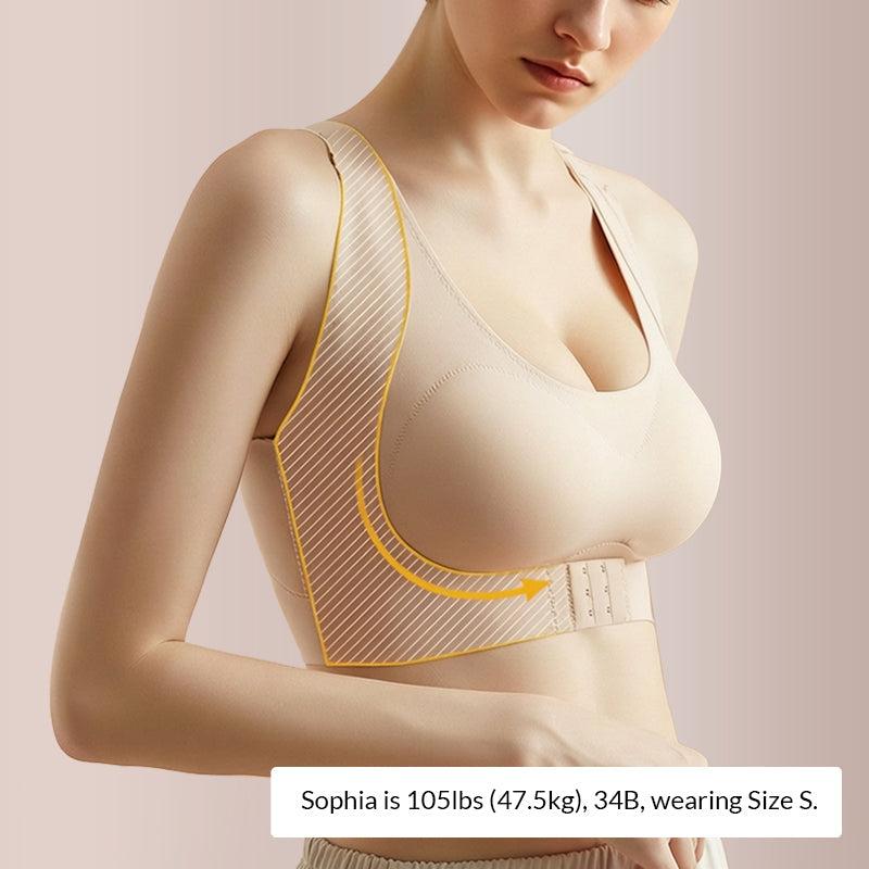 ✨  Cross-Back Support Bra – Comfort & Lift