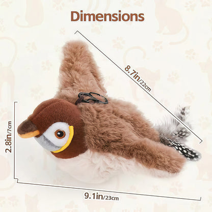 Interactive Flying Bird Cat Toy